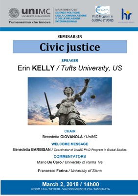 Locandina - Civic justice