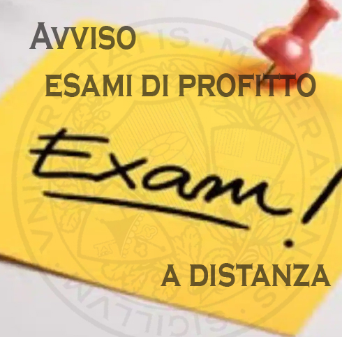 Procedura esami di profitto a distanza