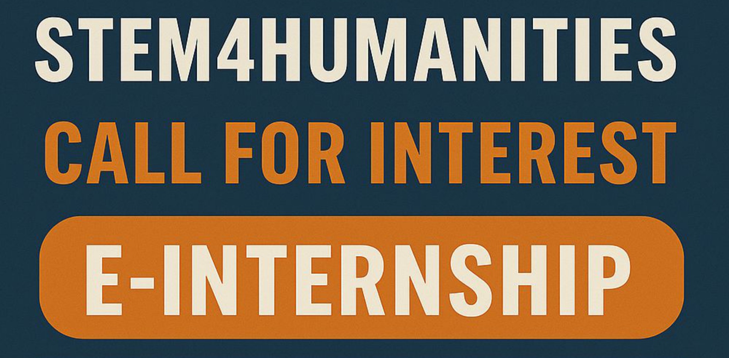 STEM Skills 4 Humanities: call for interest