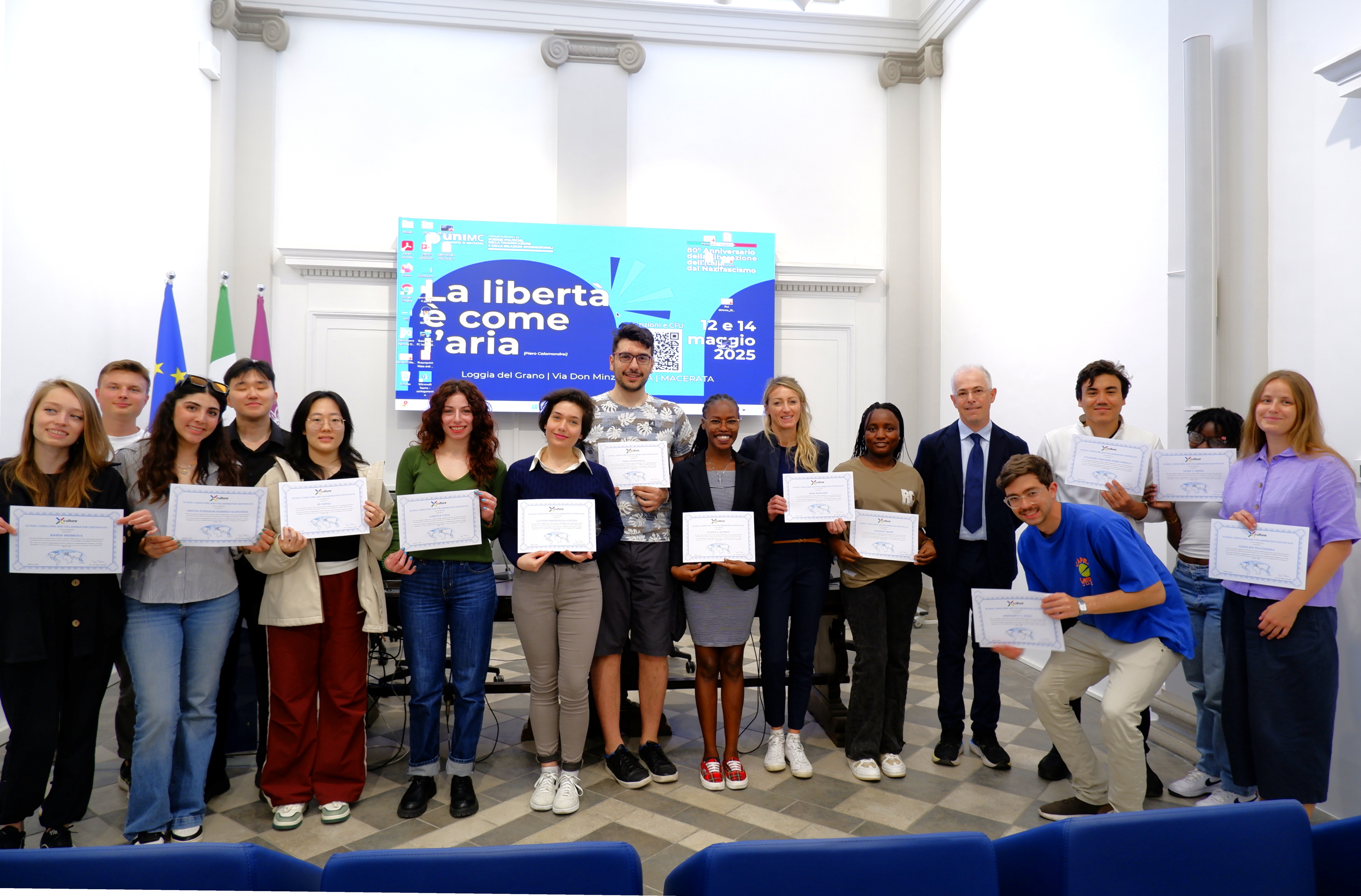 X-Culture premia 22 studenti del Corso di Studio International Relations, Classe LM-52